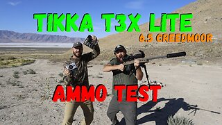 Best 6.5 Creedmoor Ammo for the Tikka T3x Lite — Surprising Winner!