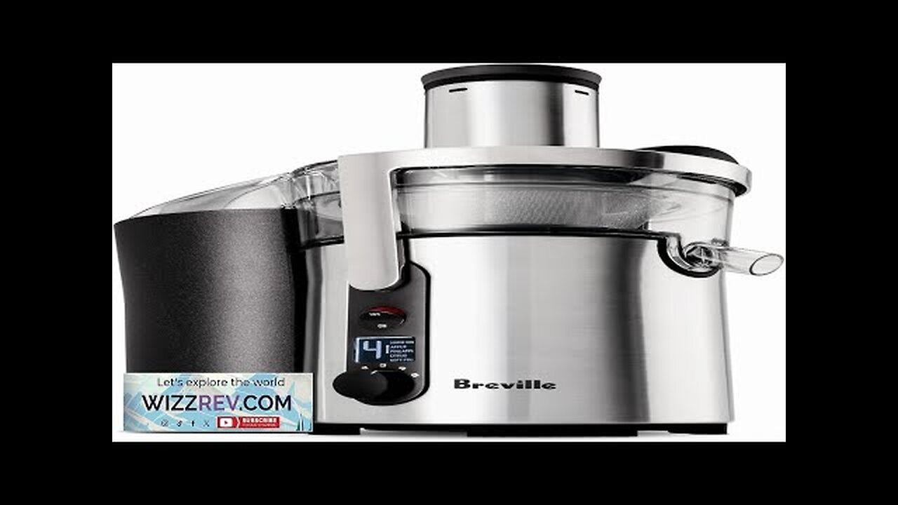 Breville BJE510XL Juice Fountain Multi-Speed 900-Watt Juicer (Old Model Discontinued) Review