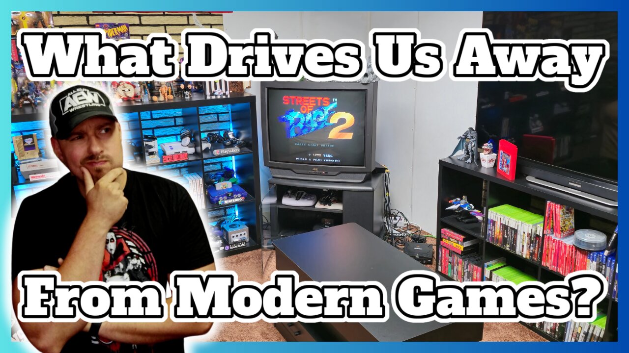 Why I don't play modern video games as much