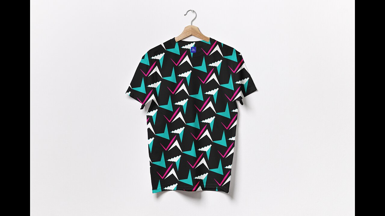 How to create a t-shirt pattern in illustration