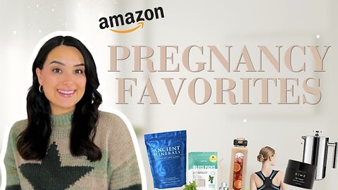 10 Pregnancy Amazon Favorites | Second Trimester MUST HAVE Products 2025