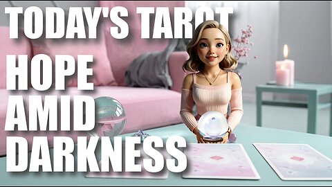 Hope amid darkness 🩷 Today's Tarot with Claire Louise Hay