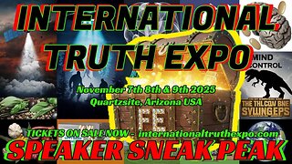 International Truth Expo 2025 Speakers Sneak Peek