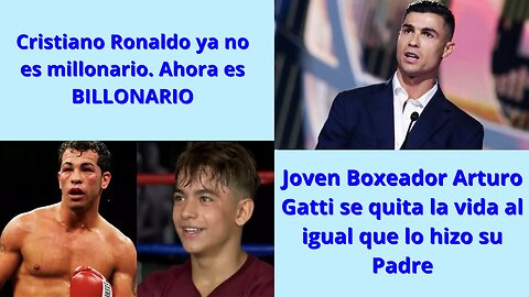 CR7 ya no es millonario Joven Boxeador se quita la vida MLB: Azulejos elimina a los Yankees de NY