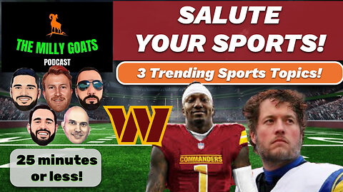 3 Trending Sports Headlines: Deebo, Stafford, NFL Salary Cap!