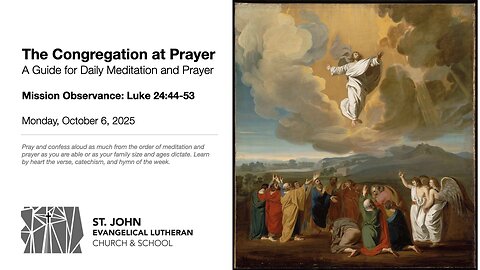 Mission Observance: Luke 24:44-53; Romans 10:11-17