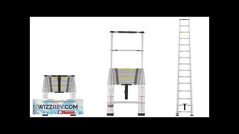 VEVOR Telescoping Extension Ladder 20.3FT Multi-button Retraction 419 LBS Review