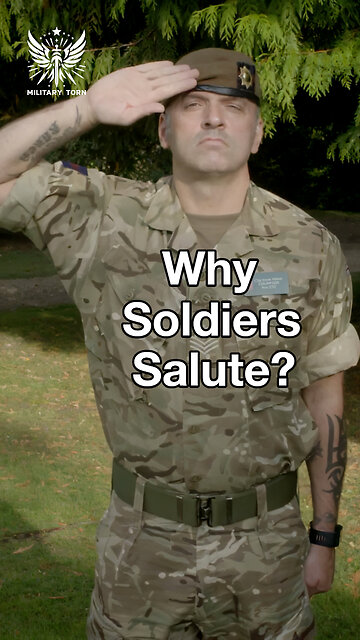 Why Do US Soldiers Salute?
