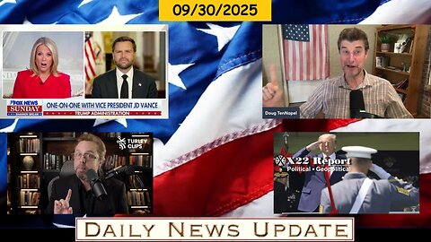 EP1701 | Rubin Report: JD Vance, Doug In Exile: Sorros, Dr Steve Turley: Fed Up, X22 Report:Shutdown