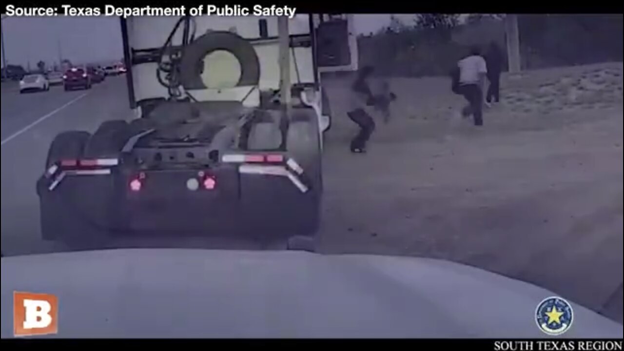 TEXAS BORDER AGENTS🛣️🏃🚛🚨👮‍♂️📸ARREST HONDURAN MAN TRAFFICKING ILLEGALS👽🚛👮🏻‍♀️💫