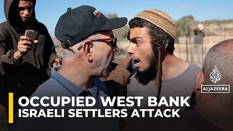 Israeli settlers, military forces attack Palestinian farms and villages in West Bank
