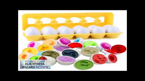 Sensory Educational Toy Smart Egg Toy Baby Development Games Shape Matching Puzzle Review