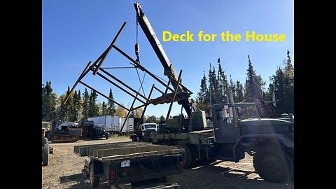 Flipped the New Deck for The Staff's House to Weld Some More Sept 30 2025