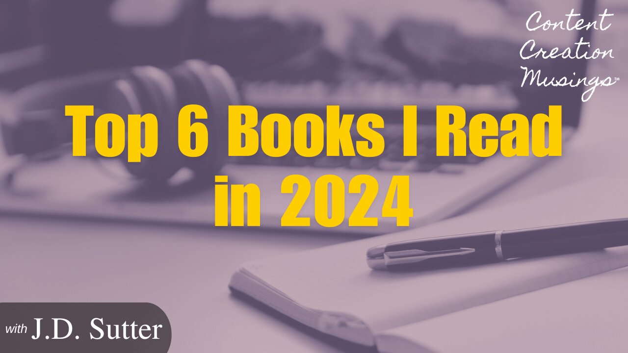 Top 6 Books I Read in 2024 - CCM14