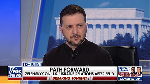 EXCLUSIVE: Zelensky Speaks Out After Public Spat with Trump