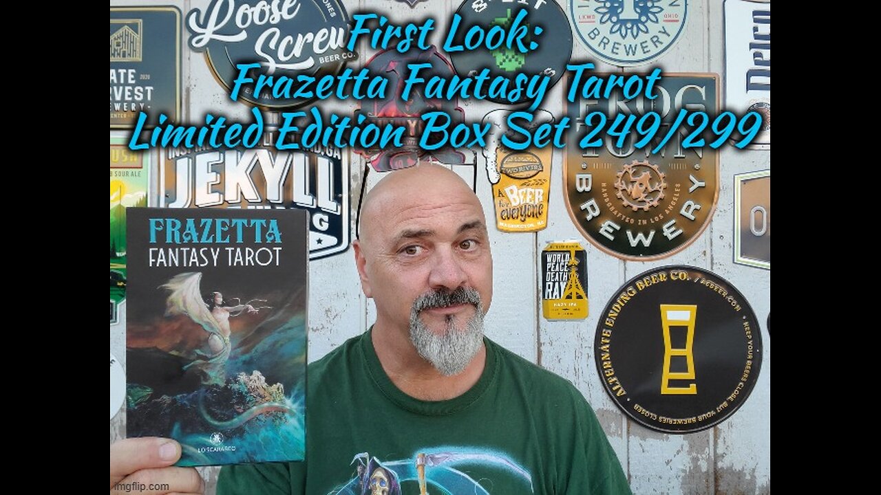 First Look: Frank Frazetta Fantasy Tarot Box Set #249/299