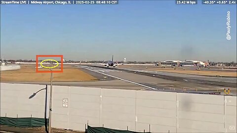 Two planes nearly collided at Midway Airport in Chicago, Illinois