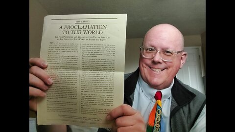 “Family Forever: Duties and Joys!” GET TO THE POINT™ Come Follow Me: The Family Proclamation