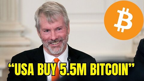 “If USA Buys 5.5M Bitcoin It Will Be Worth $106 Trillion” - Michael Saylor