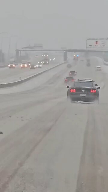 The situation in subtropical Dallas, Texas.