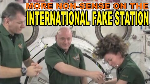 ISS Space Flute over a FLat Earth
