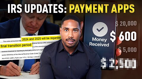 New IRS Rule Changes for Payment Apps Explained (FULL DETAILS!)