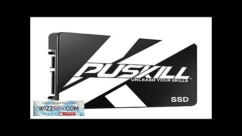 PUSKILL SATA3 Aluminum Shell SSD 256G 512G 2.5inch Internal Hard Drive Portable Review