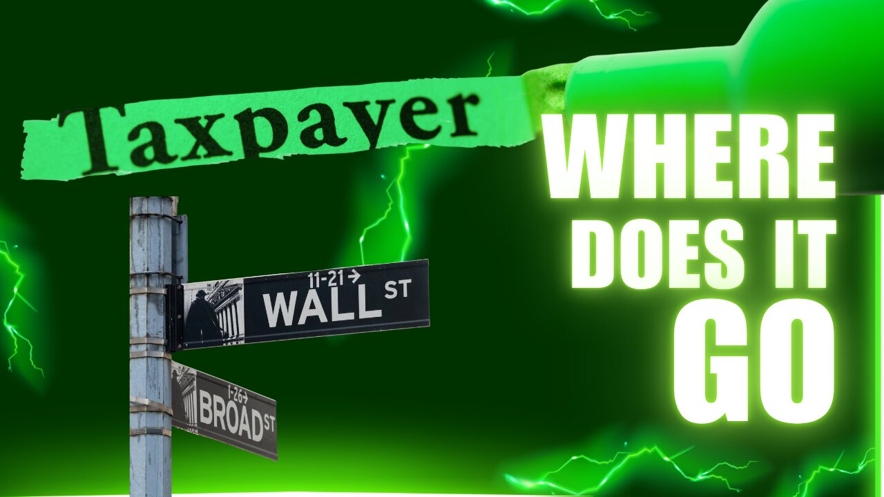 Taxpayer Dollars And Wall Street Crash...