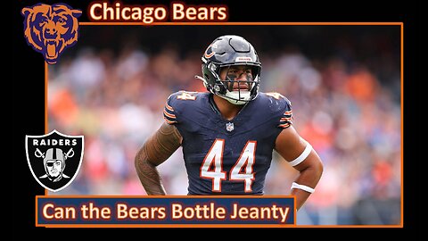 Can the Bears Bottle Jeanty & Crosby l Bears Week 4 Preview vs Raiders l Da Bears With Dark