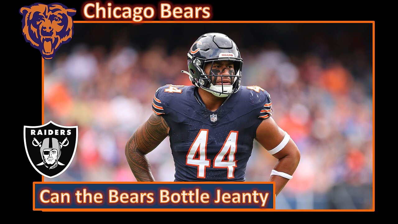 Can the Bears Bottle Jeanty & Crosby l Bears Week 4 Preview vs Raiders l Da Bears With Dark