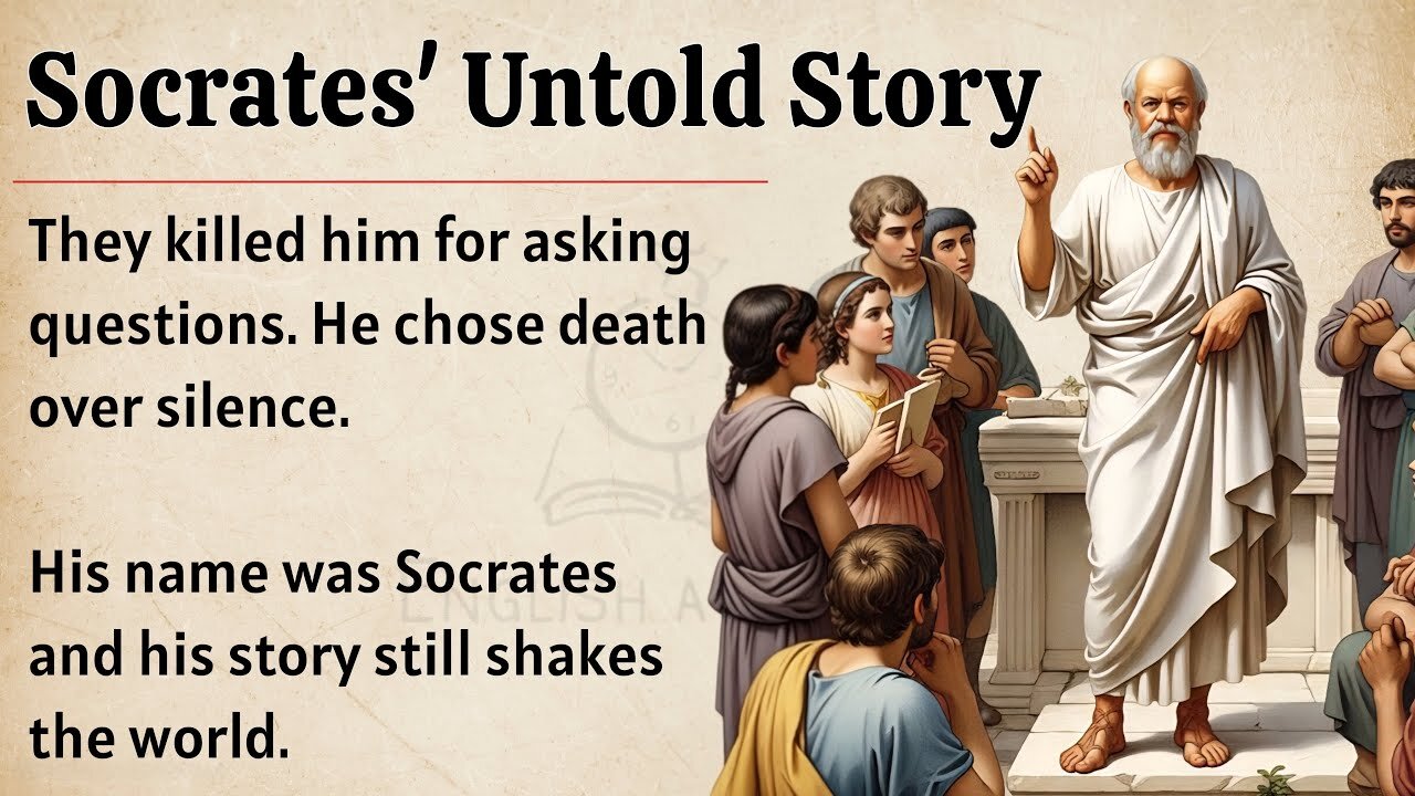 The Unbelievable Story of Socrates || Learn English Through Story Level 2 🔥 || Improve Your English