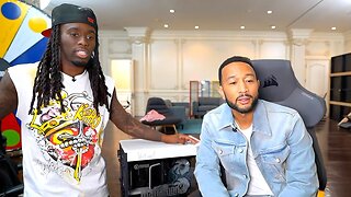 John Legend Comes On Kai Cenat's Stream!