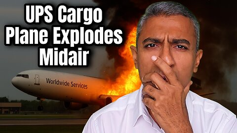 Tragic UPS Cargo Plane Explodes Mid-air at Louisville Airport