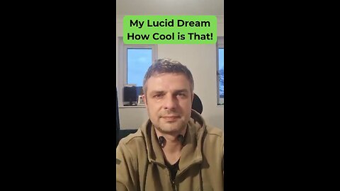 My Surreal Lucid Dream Experience 🌌 | A Journey Through My Subconscious