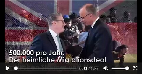 Außenminister Whatafool, CDU, nimmt den Briten 500.000 Afroaaraber jährlich ab ...