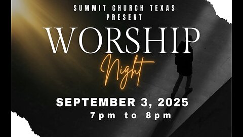 Worship Night LIVE! Praising God And Spreading The Word | Summit Church, Corpus Christi Texas