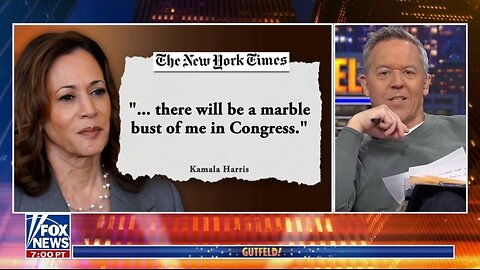 Gutfeld Roasts Kamala Harris, Michelle Obama