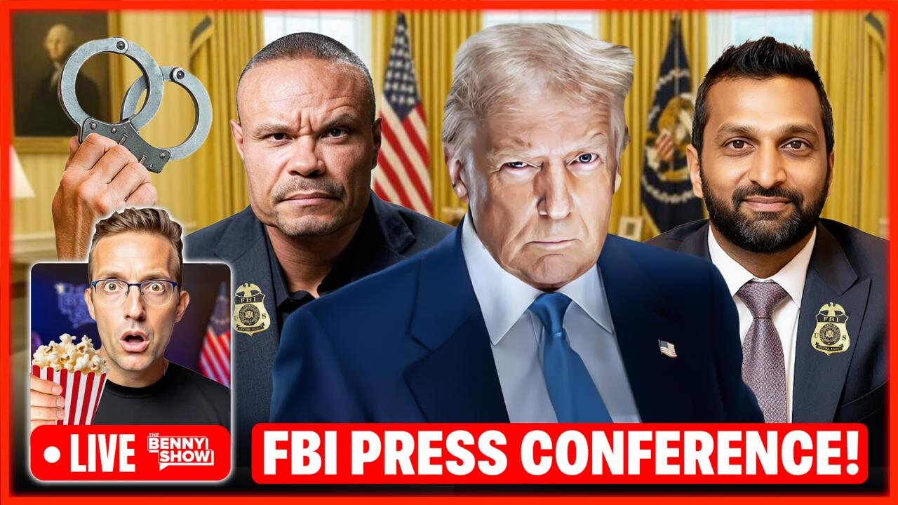 🚨Trump LIVE Right Now at Emergency Press Conference with FBI Director Kash Patel in Oval Office