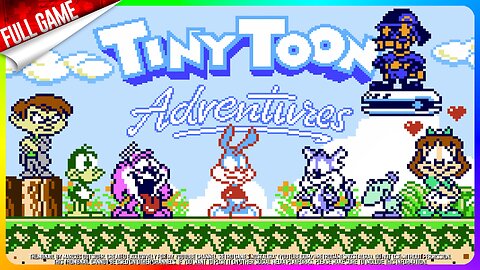 Tiny Toon Adventures (NES - US) Longplay (SECRET BOSS)