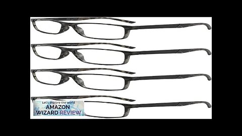 DONGDI Blue Light Blocking Reading Glasses 4 Pack Computer Readers for Women Review