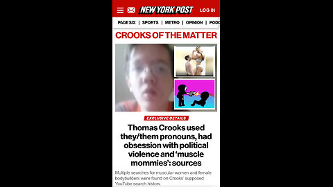 Tucker breaks Thomas Mathew Crooks story. Miranda Devine gets leak. Furry’s!
