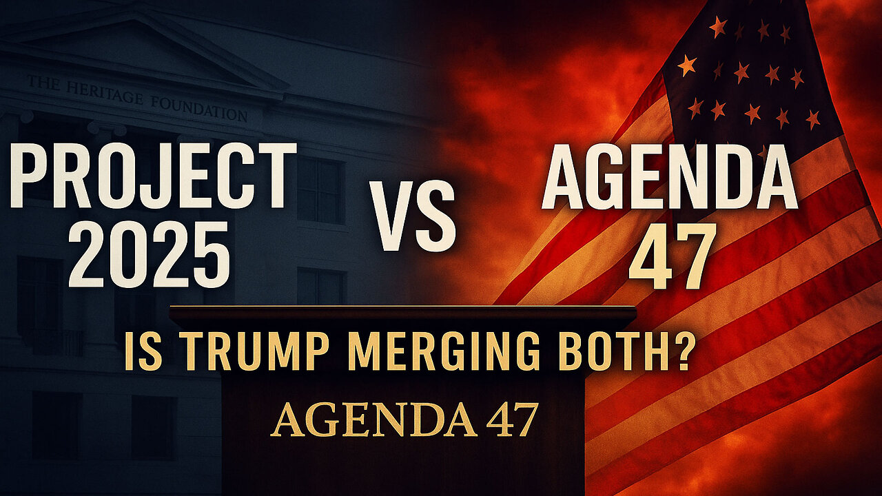 Trump’s Shadow Play: Project 2025 vs Agenda 47 — What’s Really Happening?
