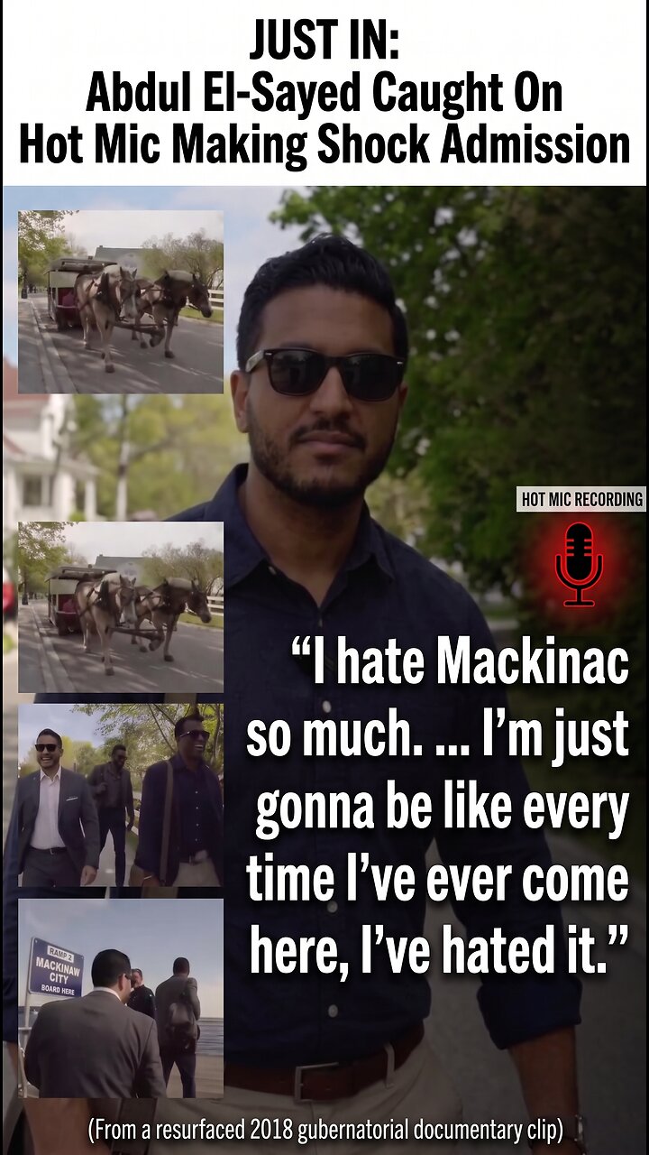 The Mackinac Misstep: Resurfaced 'Hot Mic' Clip Sparks Debate in Michigan Senate Race thumbnail