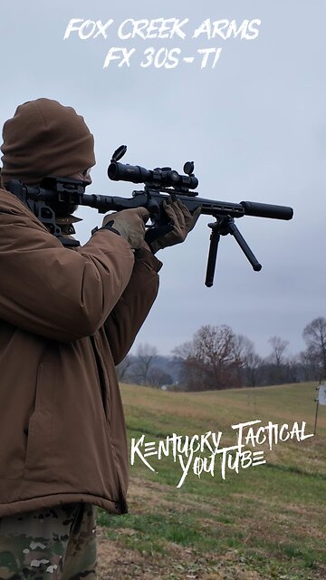 Fox Creek Arms FX 30s-Ti / Bolt Action Subsonic 300 Blackout