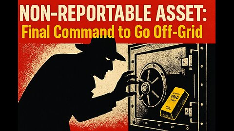 NON-REPORTABLE ASSET: Final Suggestion to Go Off-Grid with Gold. Dec 22nd