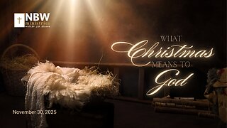 1380. What Christmas Means to God