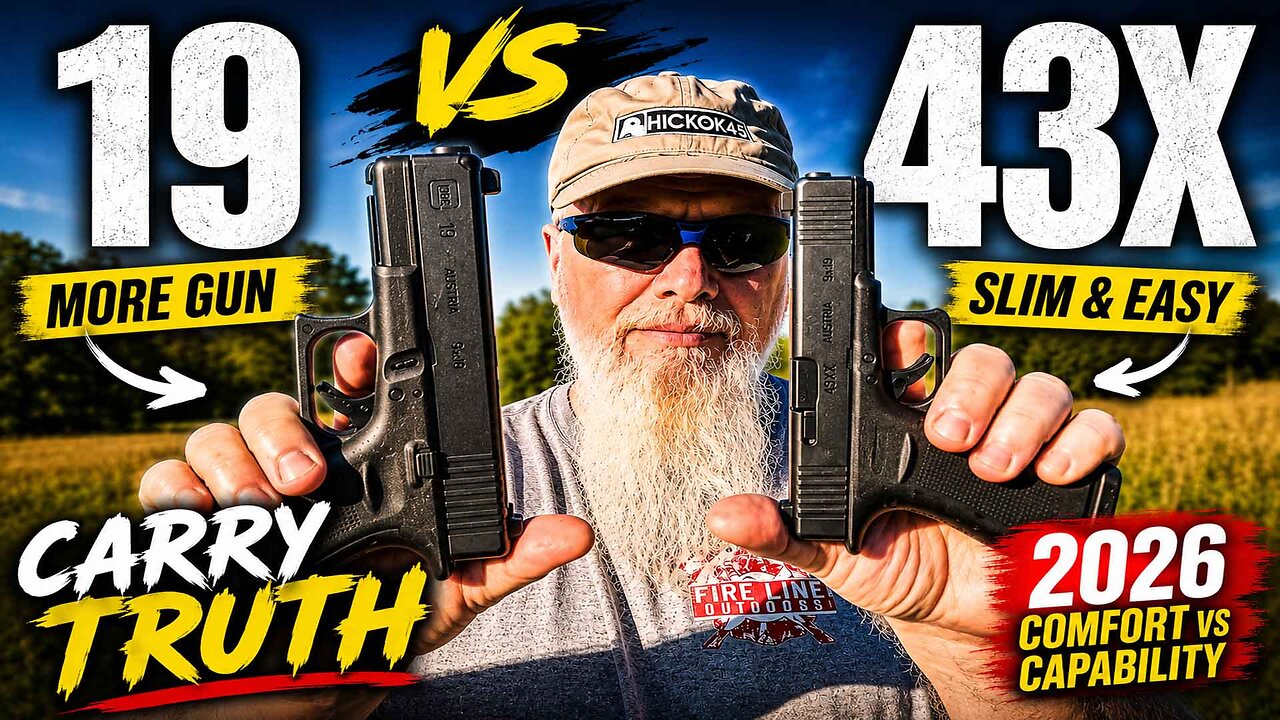 Glock 43X vs Glock 19: Almost Everyone Gets This Wrong
