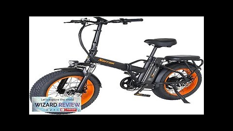 Fat Tire Folding Electric Bike 48V & 624Wh Lithium Removable Battery Peak Review