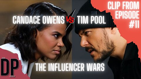 Candace Owens vs Tim Pool Influencer War: Podcast Beef or Beanie Burn Battle? 😂🔥 #OwensVsPool