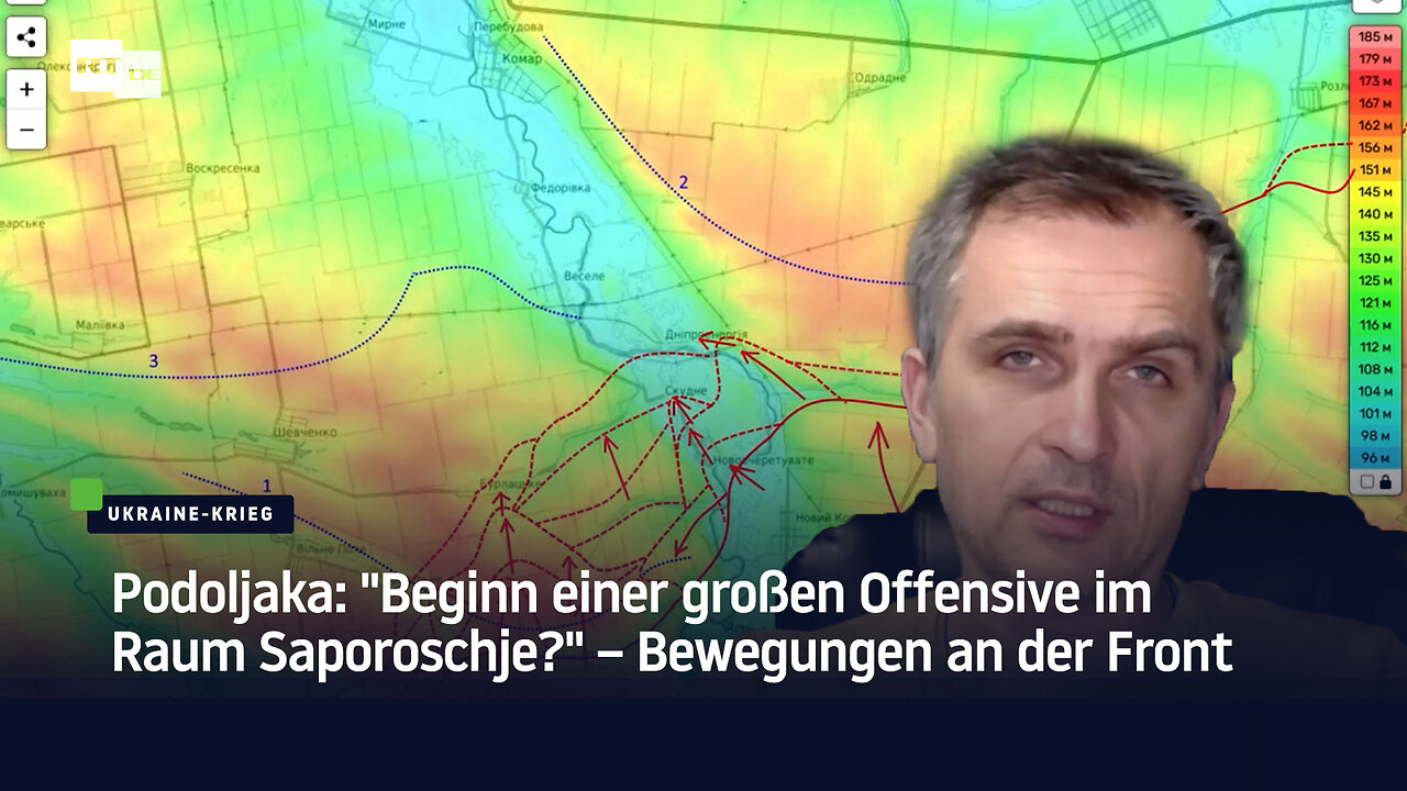 Podoljaka: "Beginn einer großen Offensive im Raum Saporoschje?" – Bewegungen an der Front